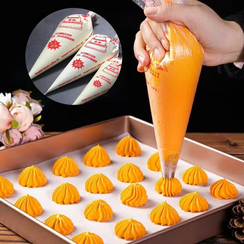 Piping Bag Disposable - 100pc Baby Food Tools Disposable Piping