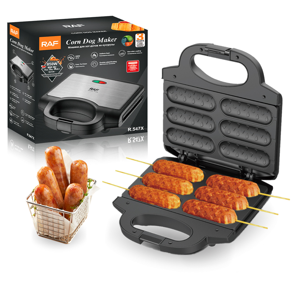 Kitchen Baking Machine - Electric Hot Dog Maker 6 Pan