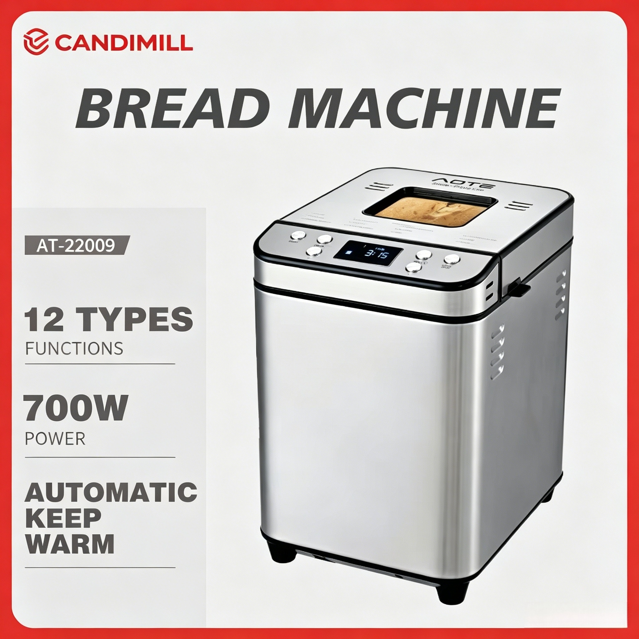 Baking Kitchen At Home - Intelligent Automatic Home Bread Machine Electric