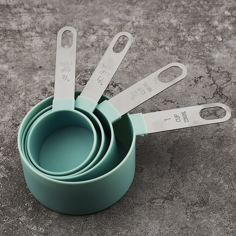8PCS Measuring Cups Spoons Set - Kitchen Baking Ware ulasan dan harga