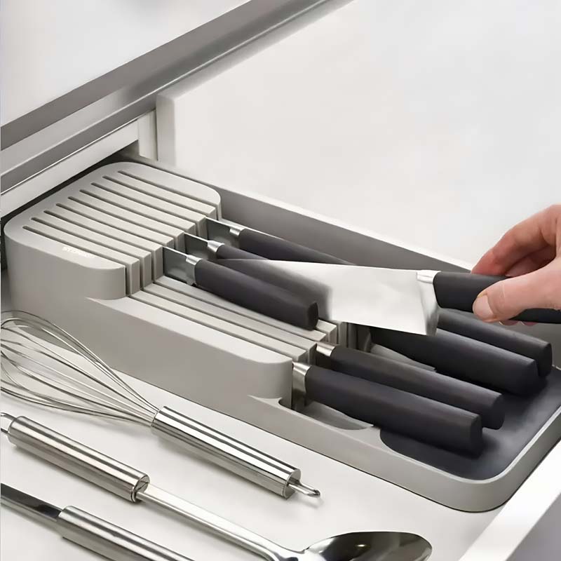 Practical Drawer Knife Storage - Kitchen Baking Tray Storage ulasan dan harga