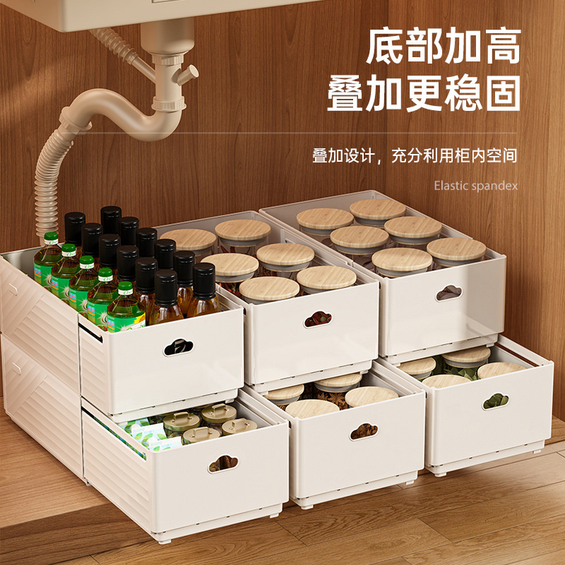 New Retractable Drawer Organiz - Kitchen Baking Tray Storage ulasan dan harga