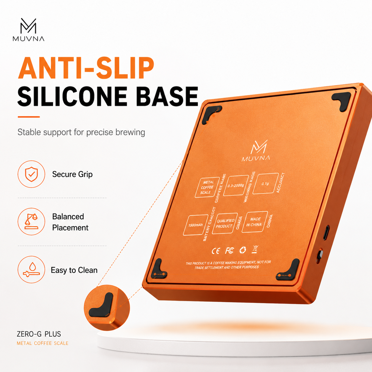 MUVNA Coffee Scale Espresso Sc - Kitchen Baking Timer ulasan dan harga