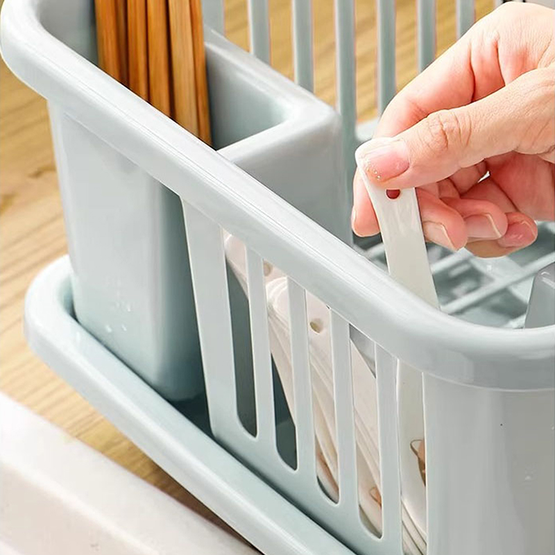 Plastic Bowl Rack Water Filter - Kitchen Baking Tray Storage ulasan dan harga