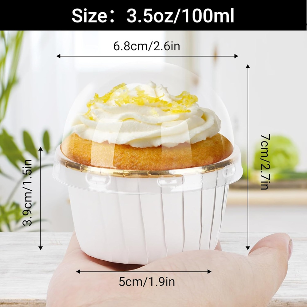50 pcs Muffins Cup Paper Cupca - Kitchen Baking Supplies ulasan dan harga