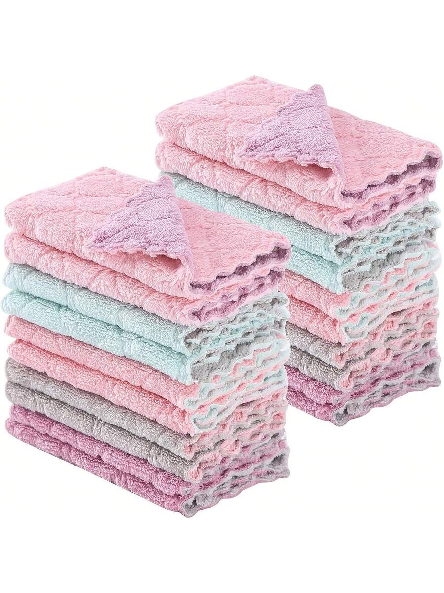 10pcs Kitchen Towels Set Dishc - Kitchen Baking Supplies ulasan dan harga