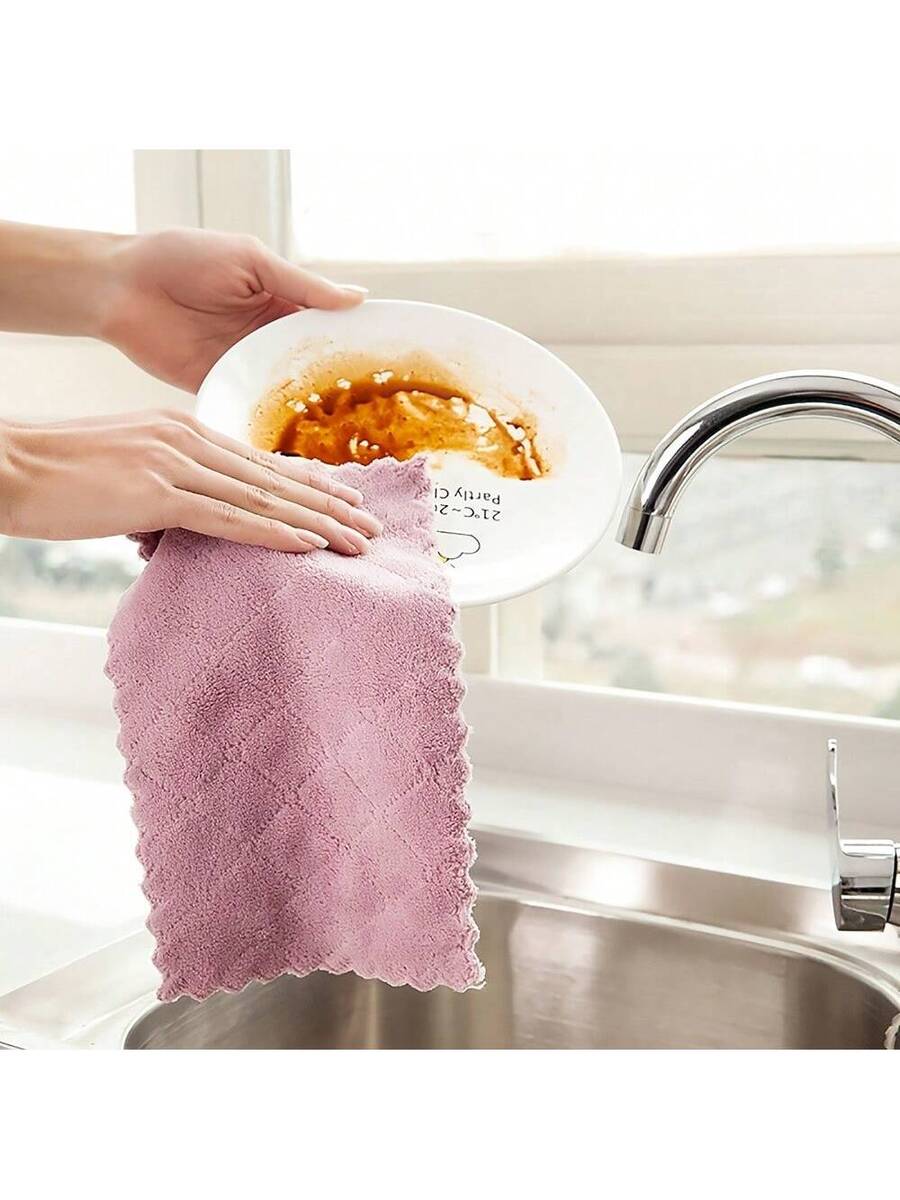 10pcs Kitchen Towels Set Dishc - Kitchen Baking Supplies ulasan dan harga