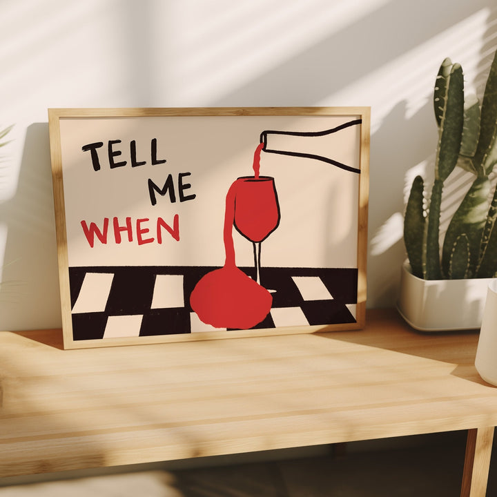 Vintage Tell Me When Drink Can - Kitchen Queen ulasan dan harga