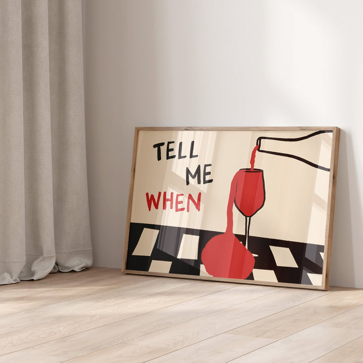 Vintage Tell Me When Drink Can - Kitchen Queen ulasan dan harga