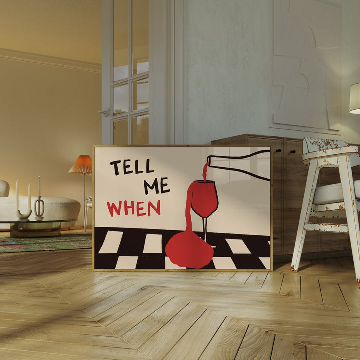 Vintage Tell Me When Drink Can - Kitchen Queen ulasan dan harga