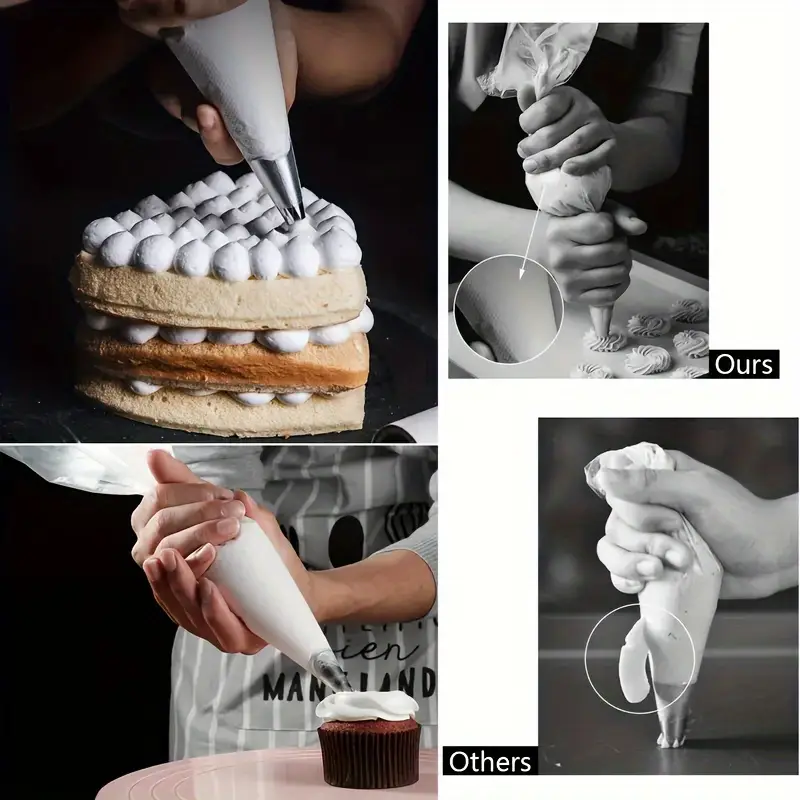 100PCS Disposable Pastry Bags, - Piping Bag Disposable ulasan dan harga