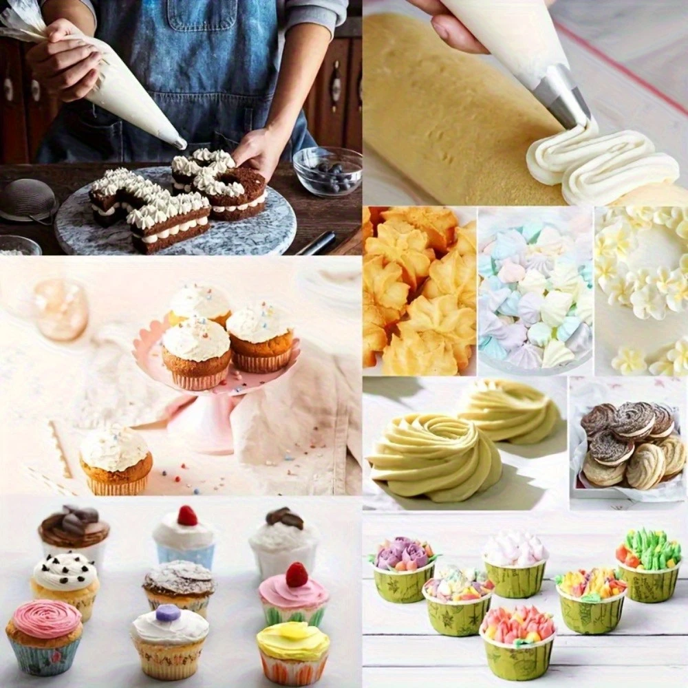 100PCS Disposable Pastry Bags, - Piping Bag Disposable ulasan dan harga