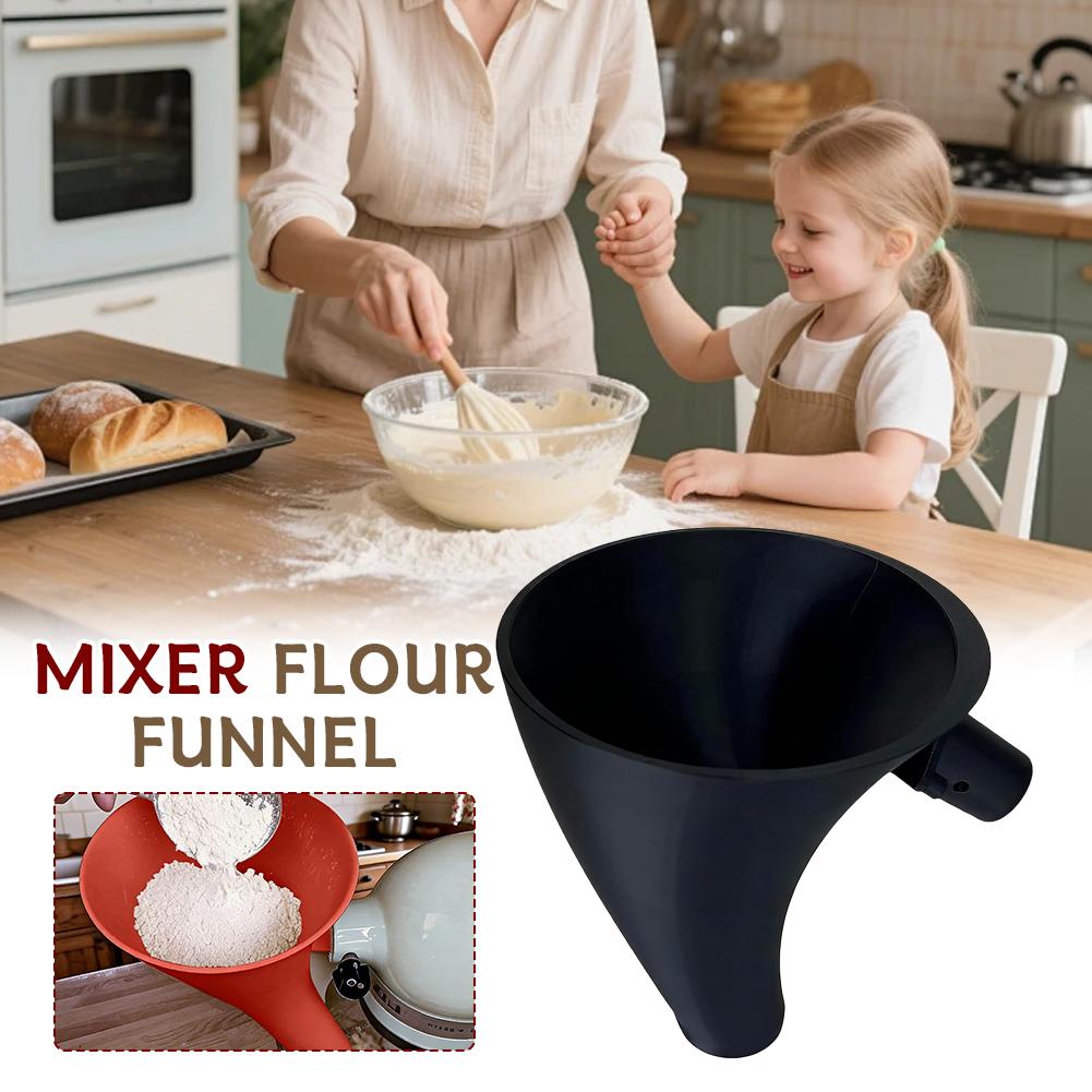 Spill Proof Flour Funnel for 5 - Kitchen Uncle ulasan dan harga