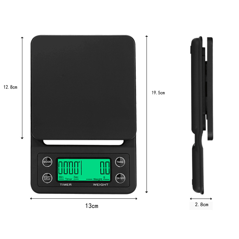 Digital Coffee Scale with Time - Kitchen Baking Timer ulasan dan harga