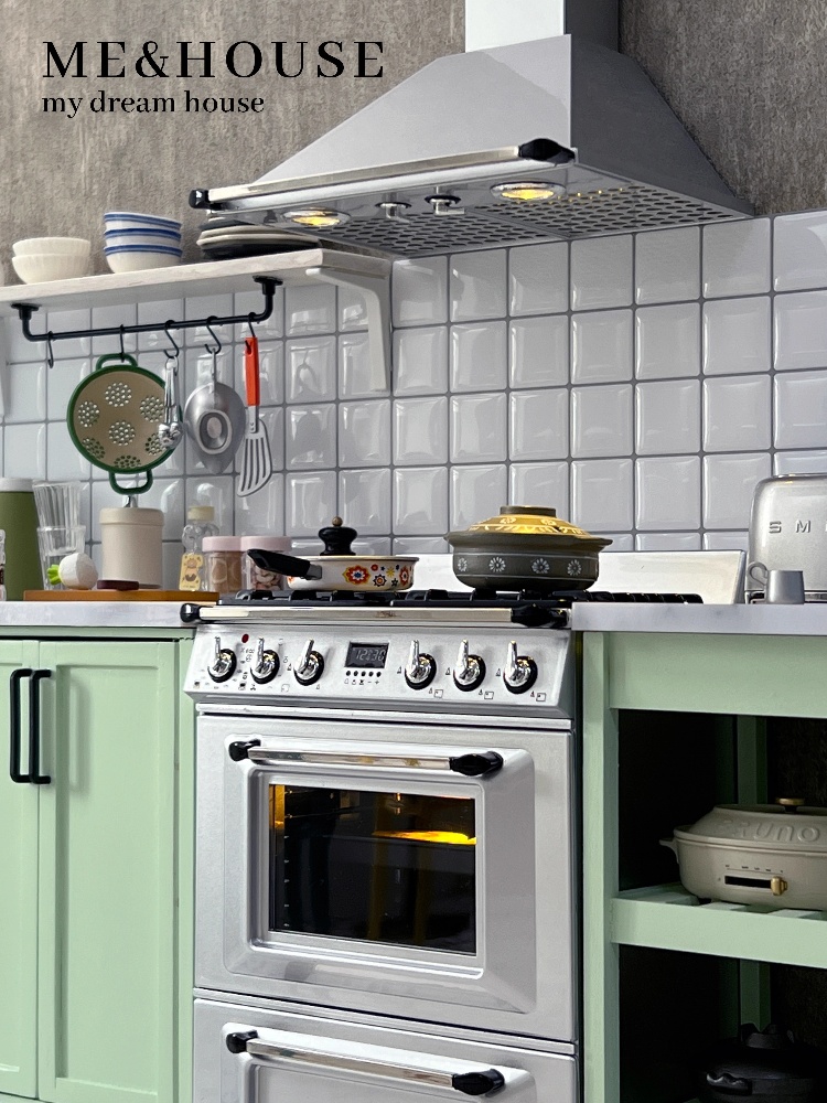 1:6 Alloy Stove Oven Range Hoo - Kitchen Queen ulasan dan harga