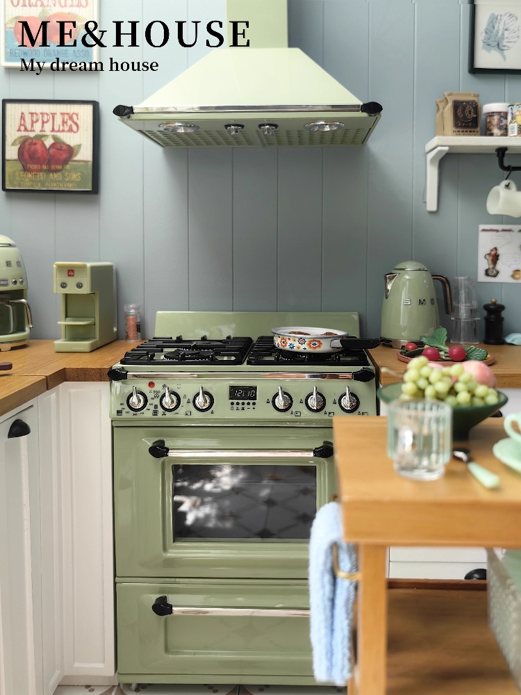 1:6 Alloy Stove Oven Range Hoo - Kitchen Queen ulasan dan harga