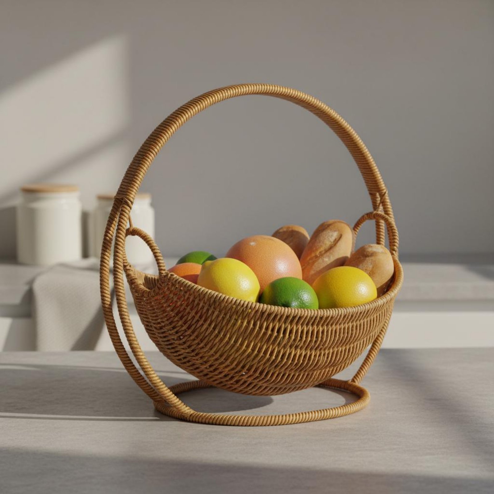Cradle Design Bread Basket Han - Kitchen Baking Counter ulasan dan harga