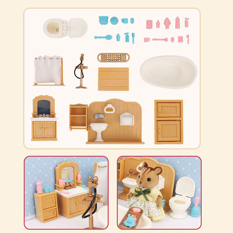 Dollhouse Miniature Gift box p - Kitchen Queen ulasan dan harga