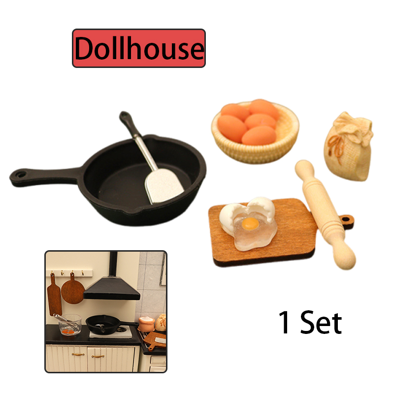1/12 Dollhouse Miniature Kitch - Kitchen Baking Supplies ulasan dan harga