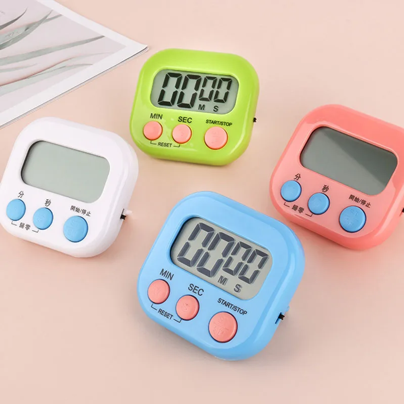 Kitchen Timer Magnetic LCD Dig - Kitchen Baking Timer ulasan dan harga