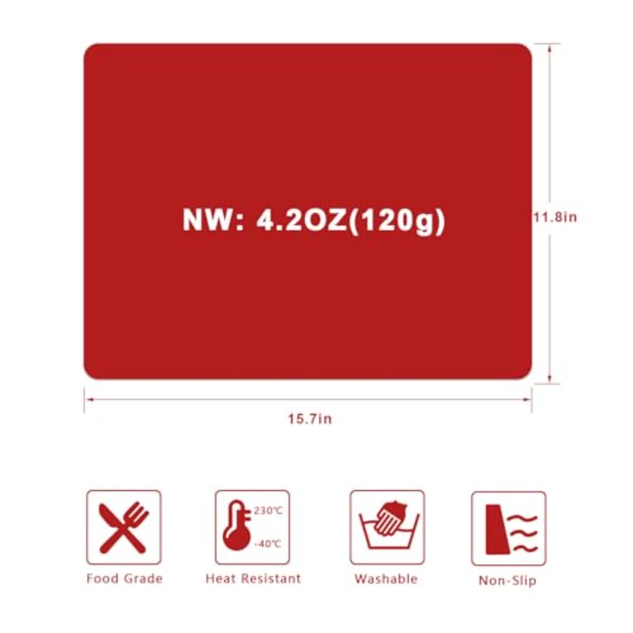 Silicone Placemats, Food-Grade - Kitchen Baking Counter ulasan dan harga