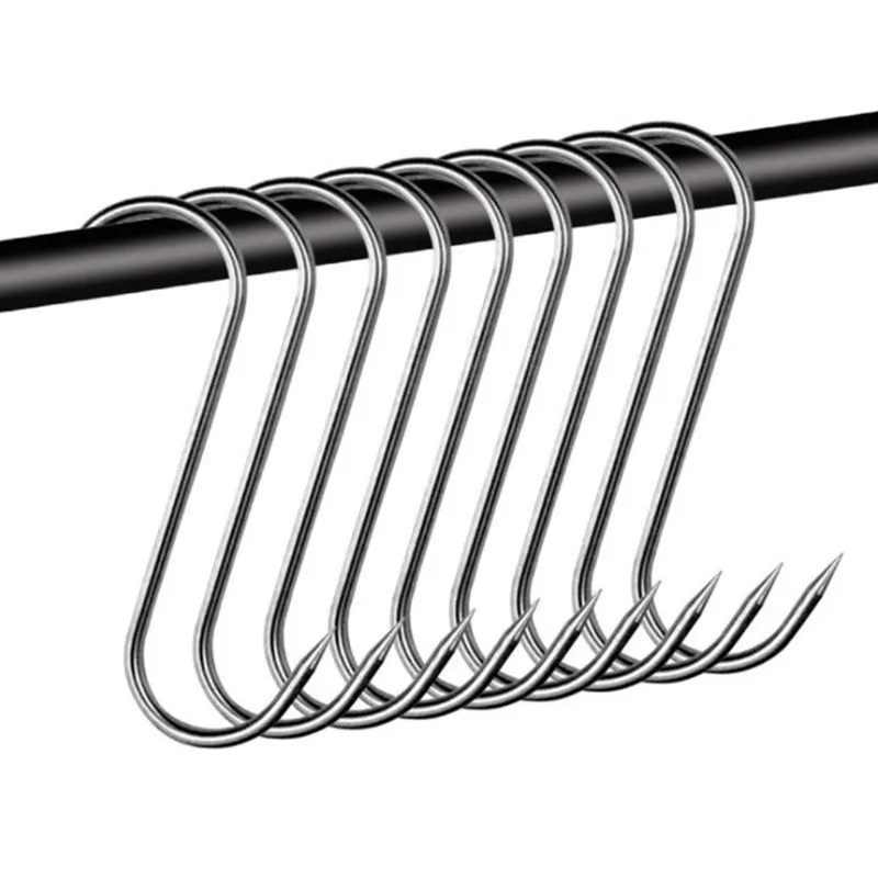 Stainless Steel S Hooks with S - Kitchen Baking Ware ulasan dan harga