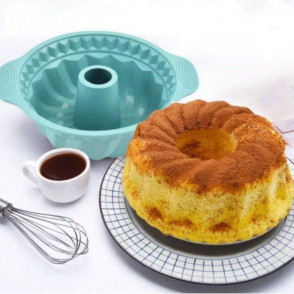 Silicone Cake Baking Mould Set - Kitchen Baking Ware ulasan dan harga