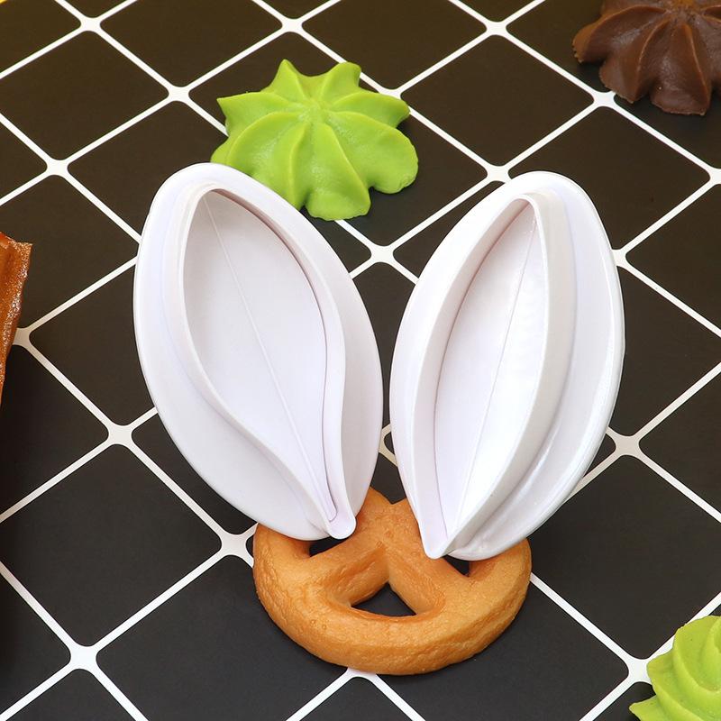 2Pcs Lily Flower Biscuit Mold  - Baking Kitchen At Home ulasan dan harga