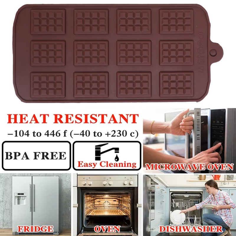 Silicone Chocolate Mold 12 Eve - Kitchen Baking Supplies ulasan dan harga