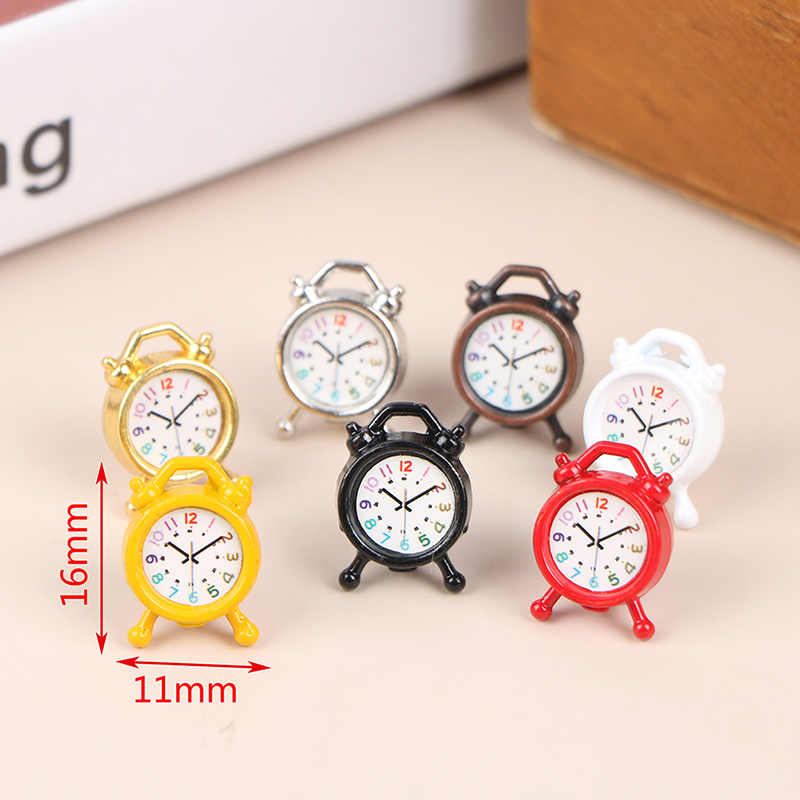 1PC 1:12 Scale Alarm Clock Dol - Kitchen Uncle ulasan dan harga