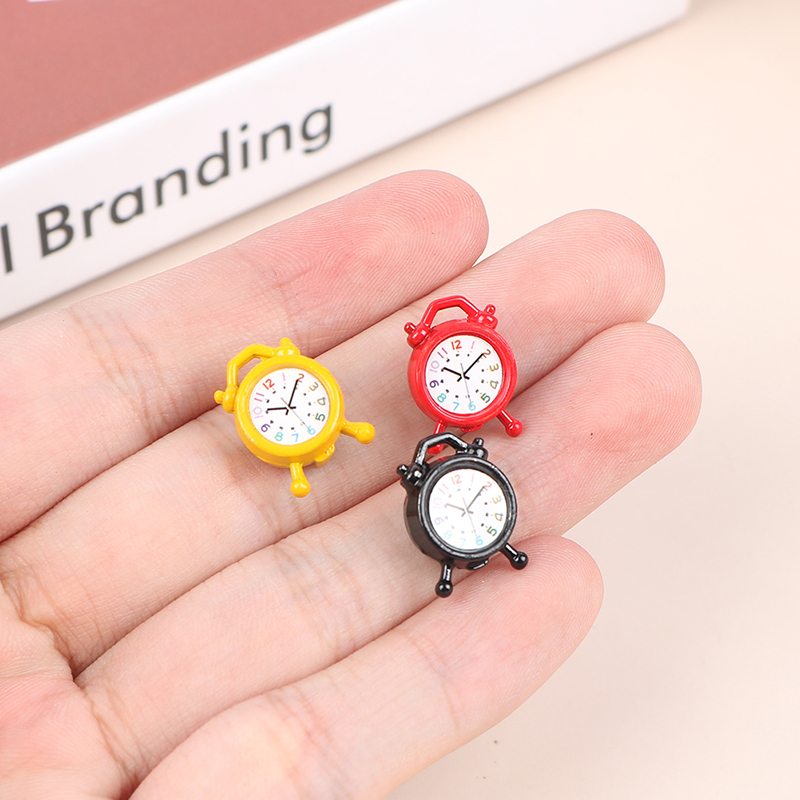 1PC 1:12 Scale Alarm Clock Dol - Kitchen Uncle ulasan dan harga