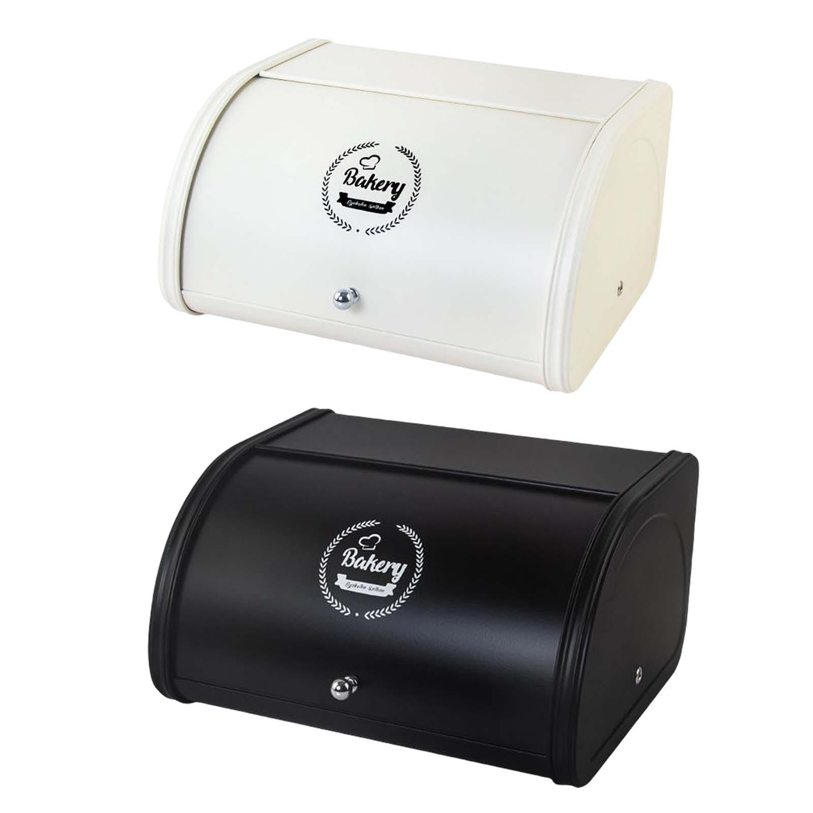 Metal Bread Box Bin Organizati - Kitchen Baking Counter ulasan dan harga