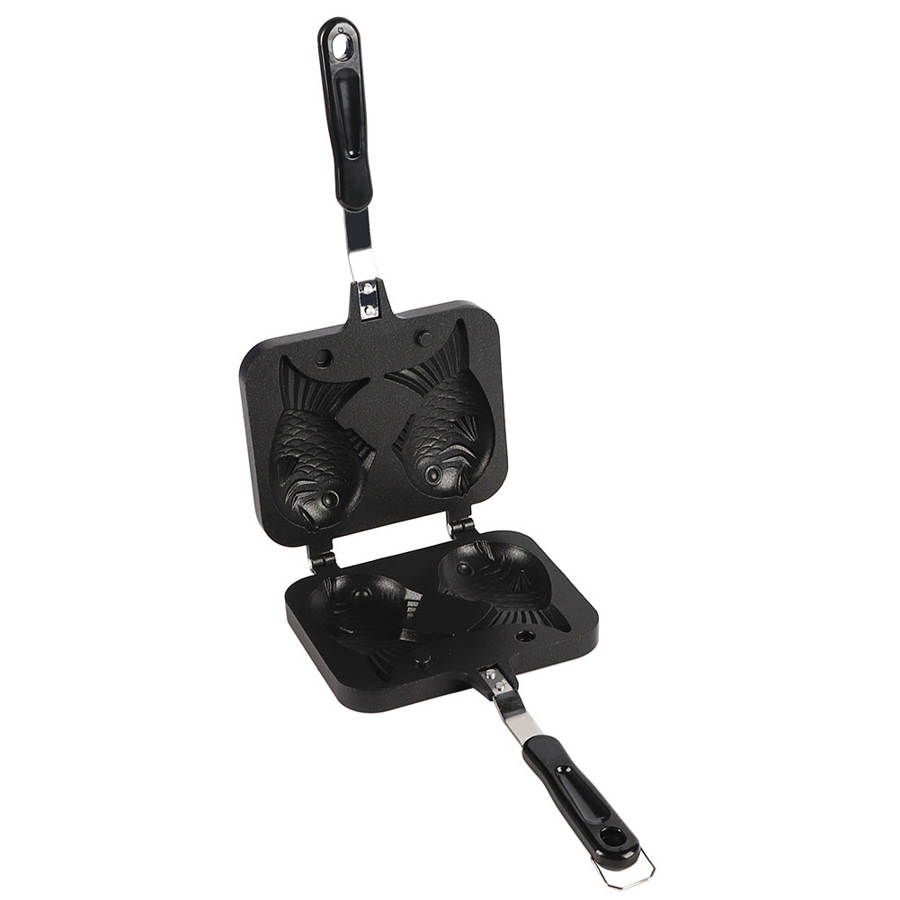 Waffle Maker 2 Sided Fish Shap - Kitchen Baking Machine ulasan dan harga