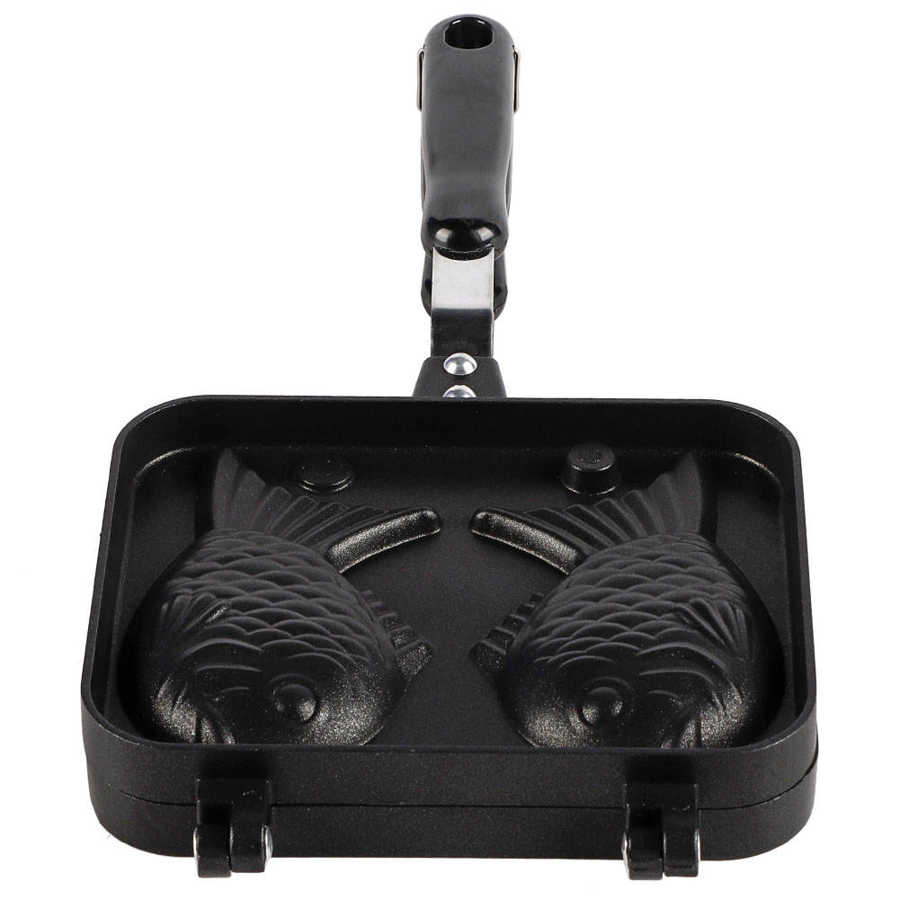 Waffle Maker 2 Sided Fish Shap - Kitchen Baking Machine ulasan dan harga