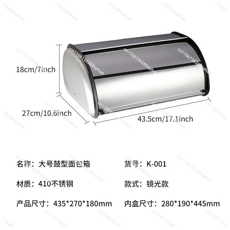 Roll Top Bread Bin Kitchen Cou - Kitchen Baking Counter ulasan dan harga