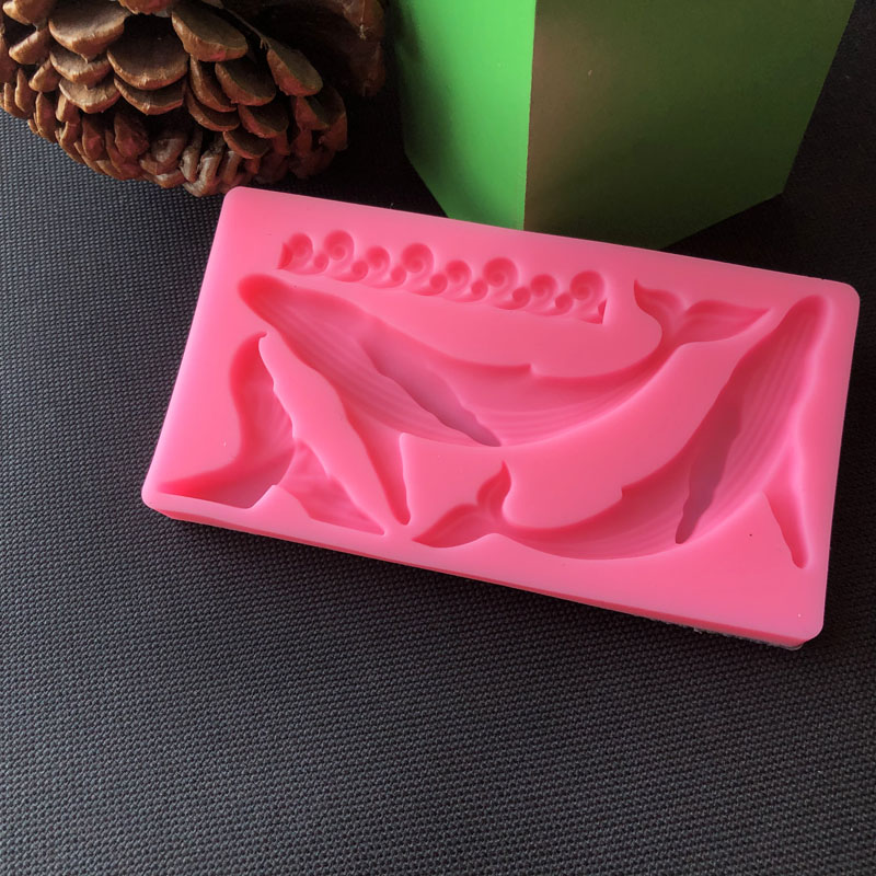 DIY Whale Silicone Mold Ocean  - Kitchen Baking Supplies ulasan dan harga