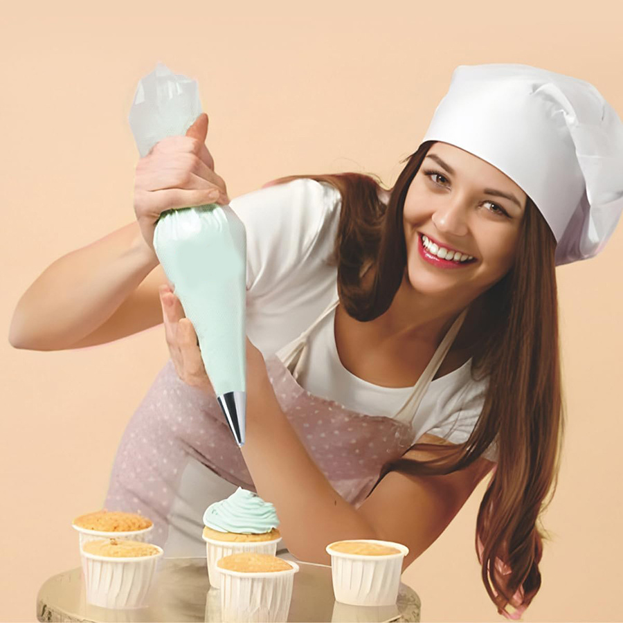 100pcs Piping Bags Disposable, - Piping Bag Disposable ulasan dan harga