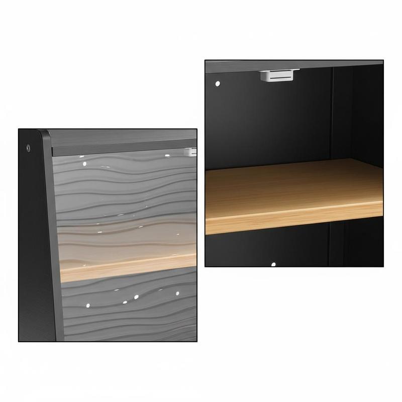 Double Layer Bread Box for Kit - Kitchen Baking Counter ulasan dan harga