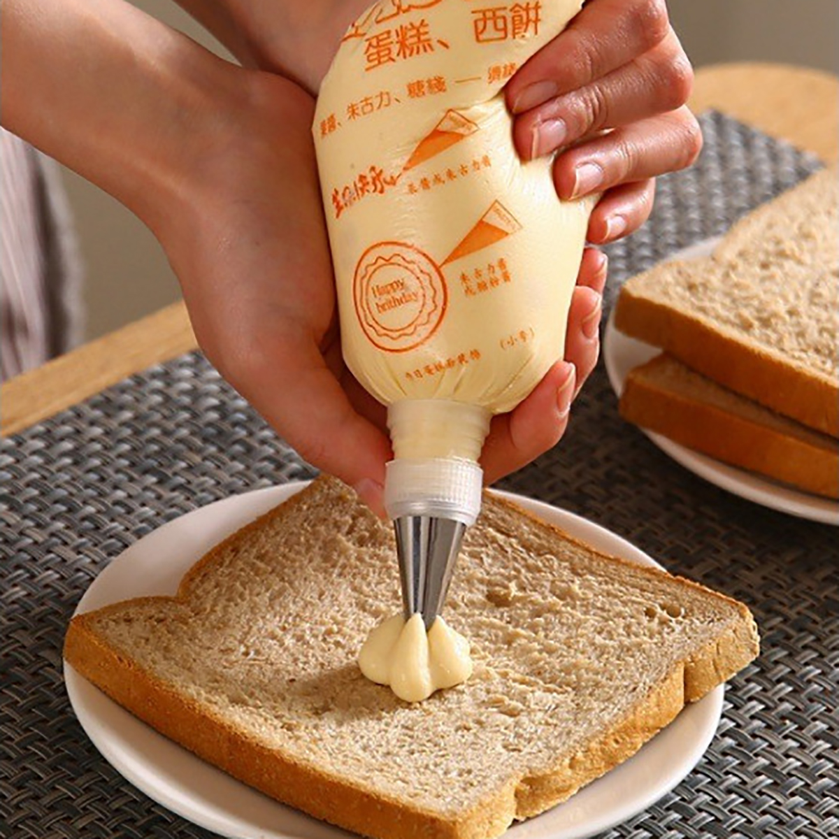 100 PCS Thick Disposable Pastr - Piping Bag Disposable ulasan dan harga