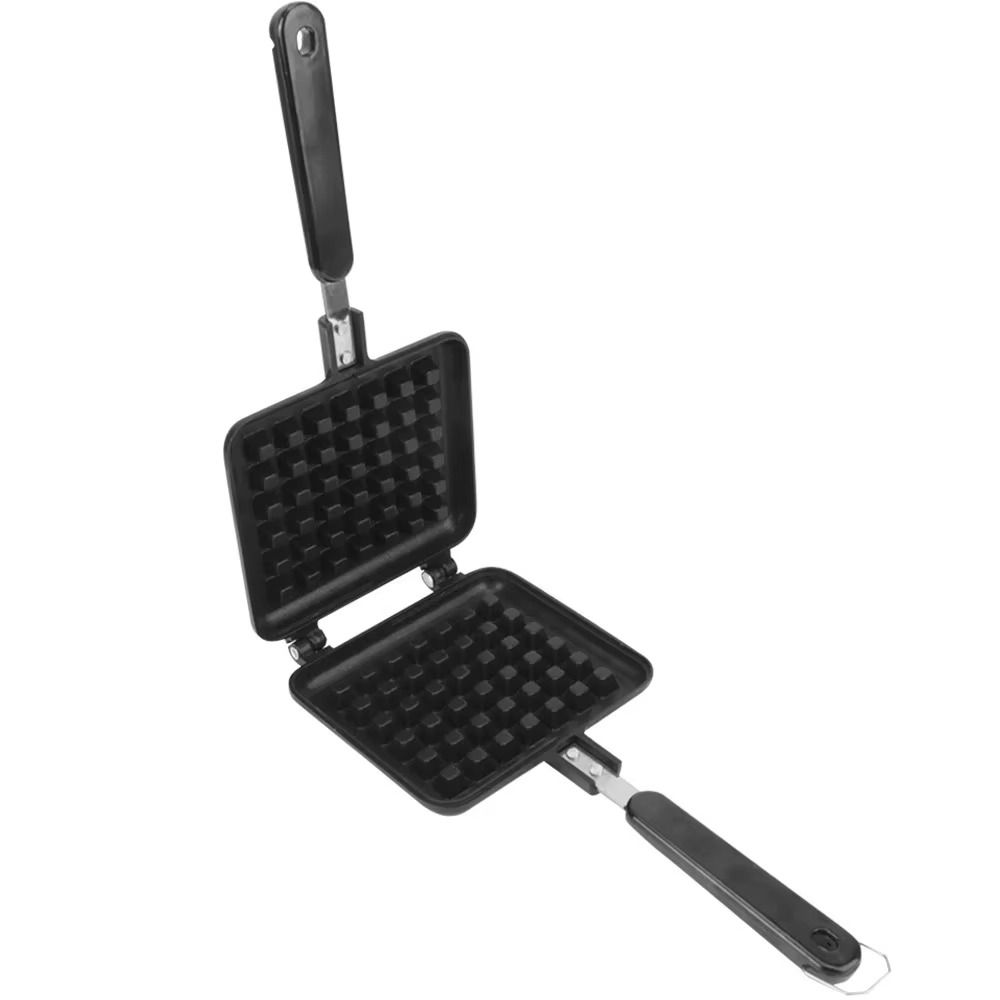 Long Handle Waffle Baking Mold - Kitchen Baking Machine ulasan dan harga
