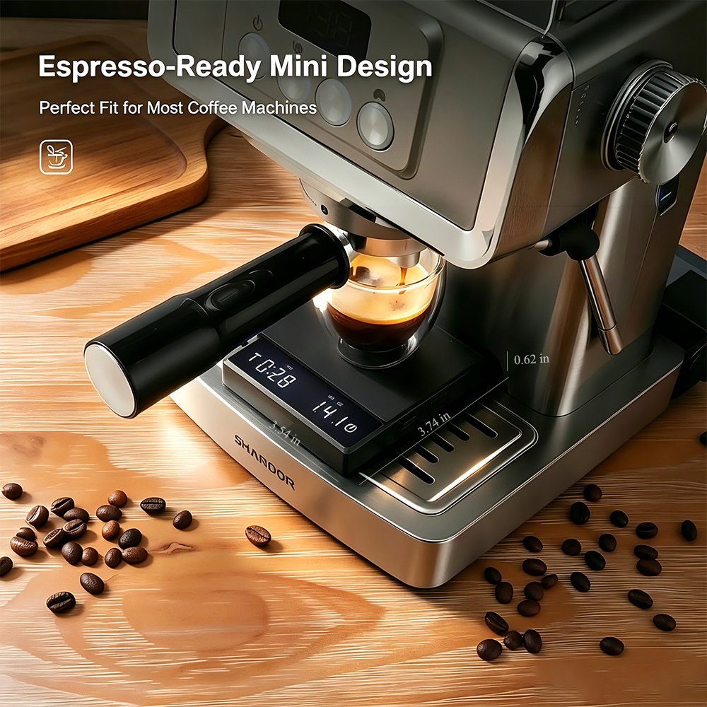 Mini Digital Coffee Scale with - Kitchen Baking Timer ulasan dan harga