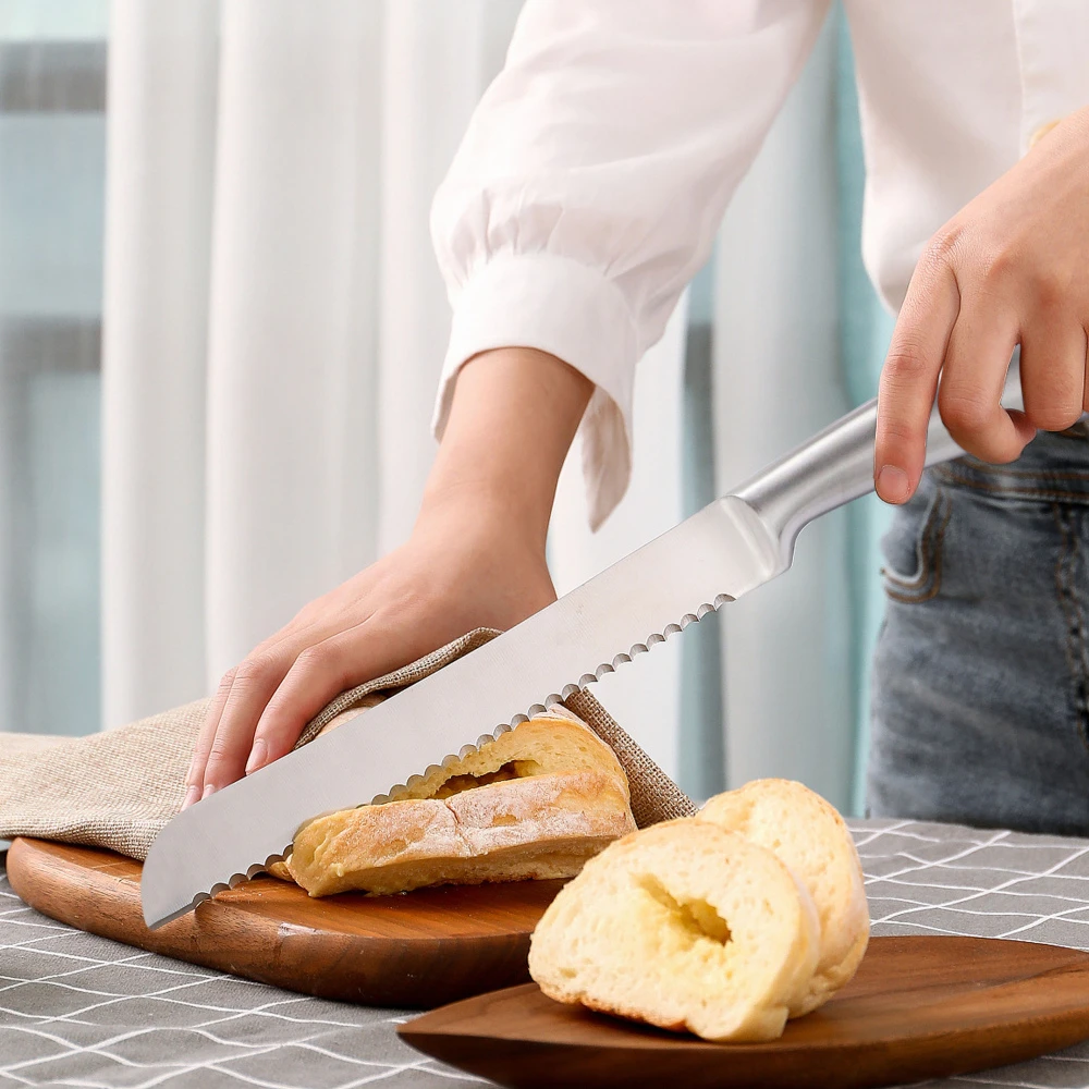 Bread knife Hollow handle stai - Kitchen Baking Supplies ulasan dan harga