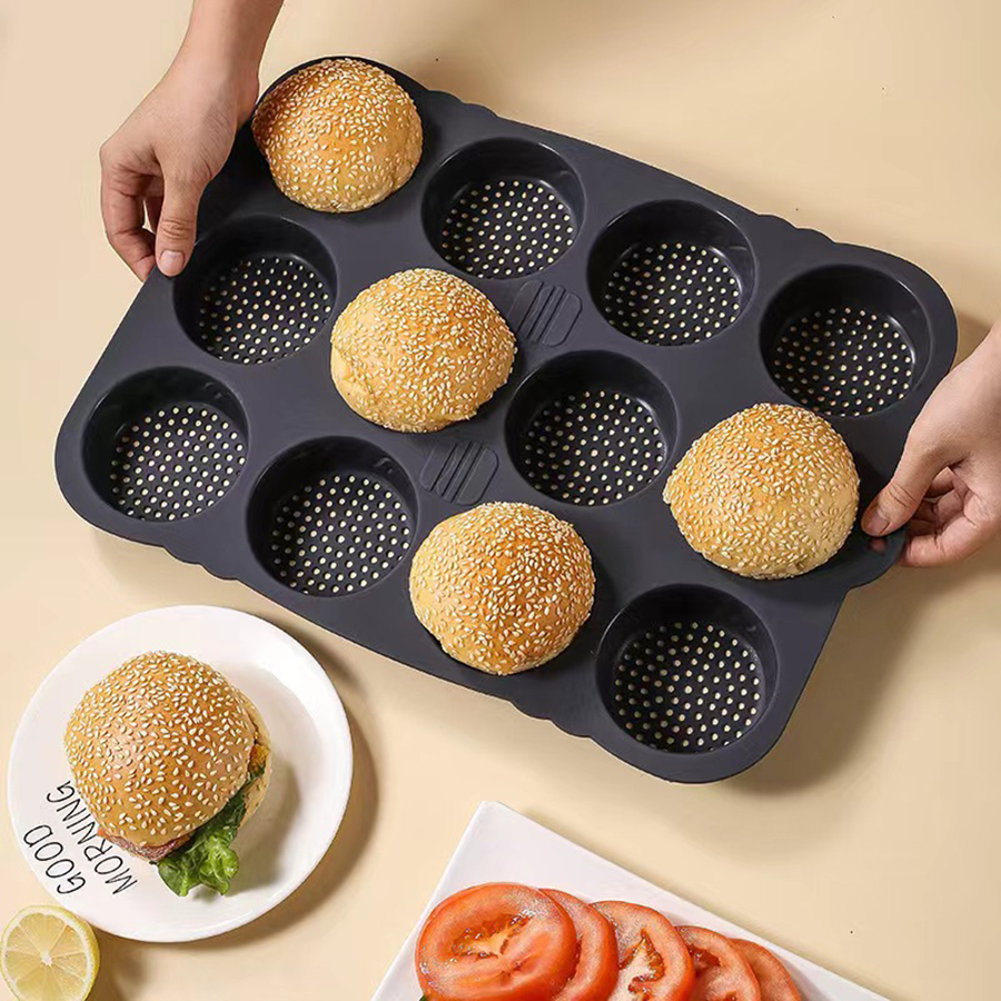 1PC Hamburger Bread mold 12-ho - Kitchen Baking Ware ulasan dan harga