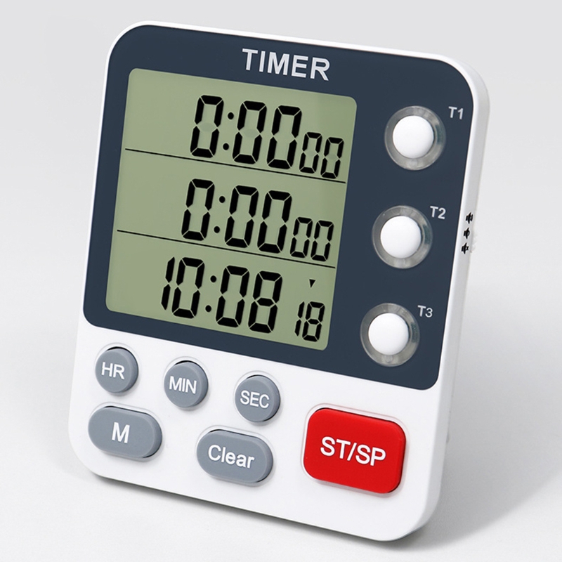Digital Dual Kitchen Timer 3 C - Kitchen Baking Timer ulasan dan harga