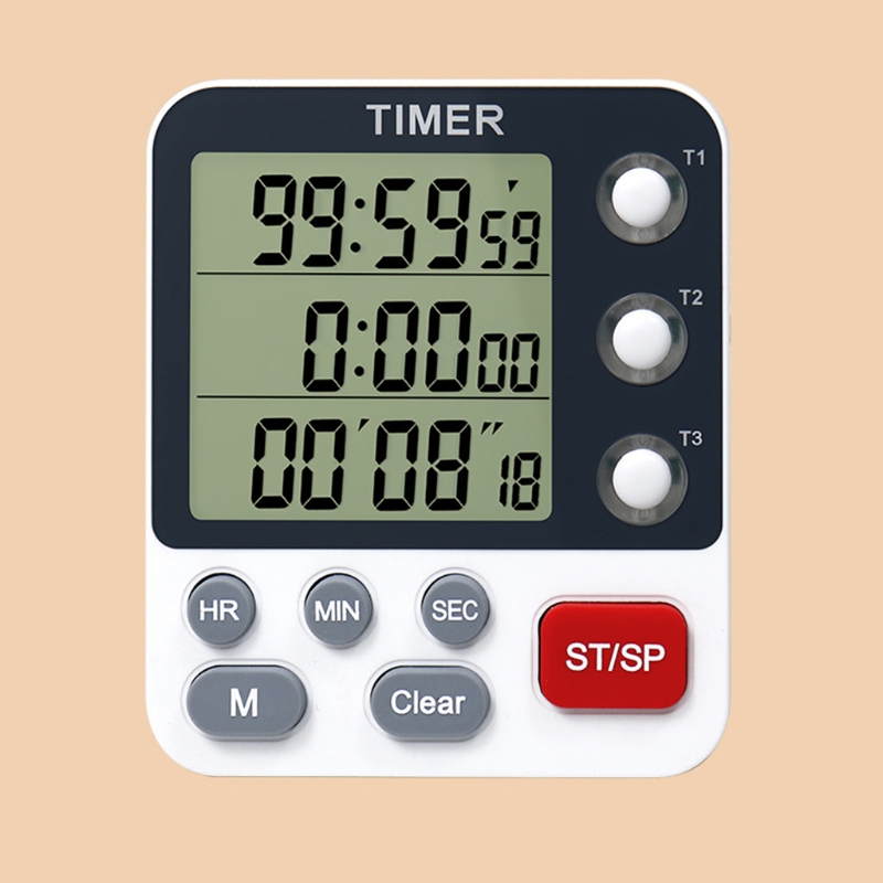 Digital Dual Kitchen Timer 3 C - Kitchen Baking Timer ulasan dan harga