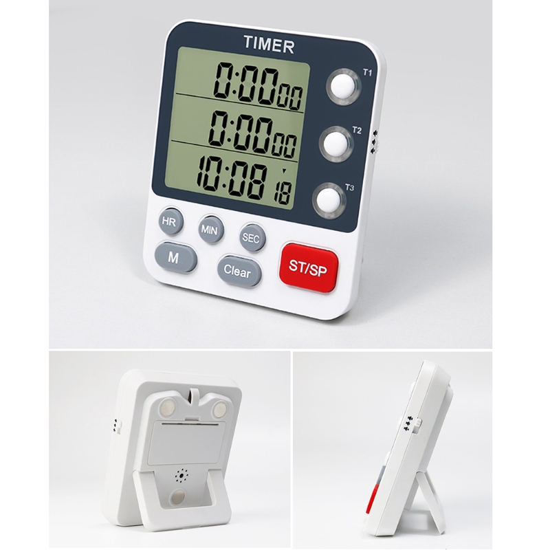 Digital Dual Kitchen Timer 3 C - Kitchen Baking Timer ulasan dan harga