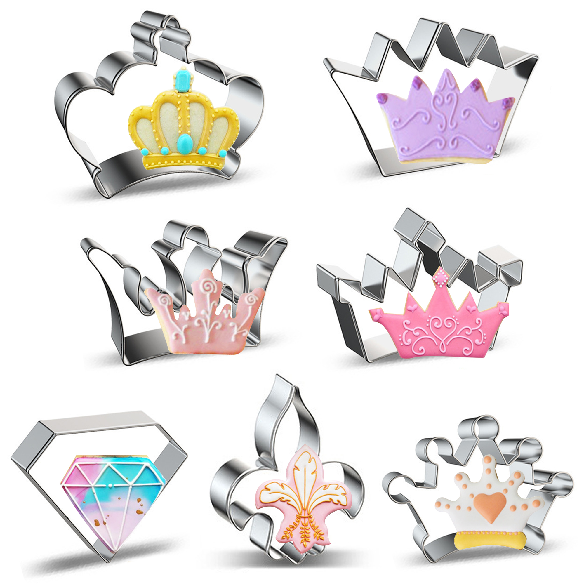 Crown Cookie Cutter Baking Coo - Kitchen Queen ulasan dan harga