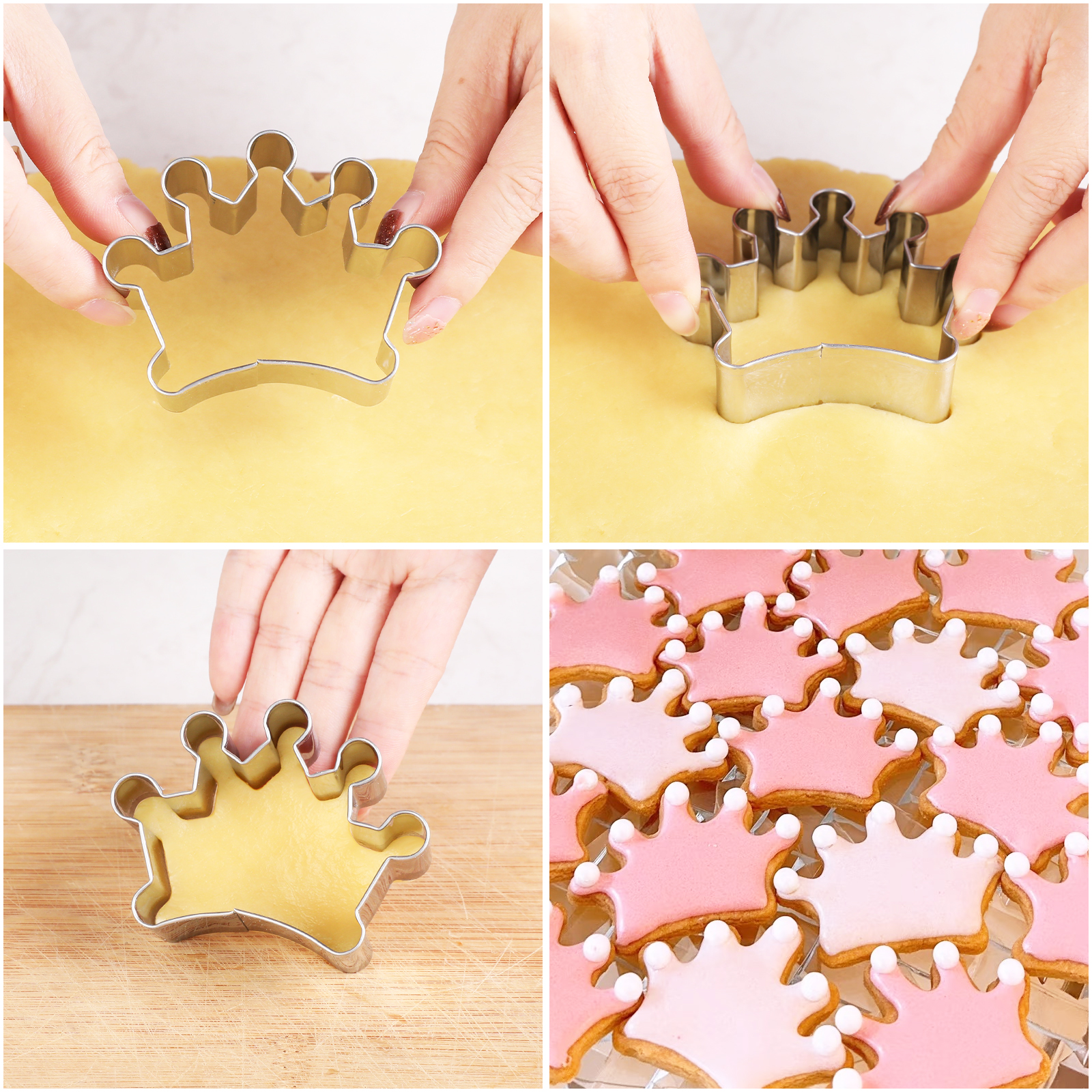 Crown Cookie Cutter Baking Coo - Kitchen Queen ulasan dan harga