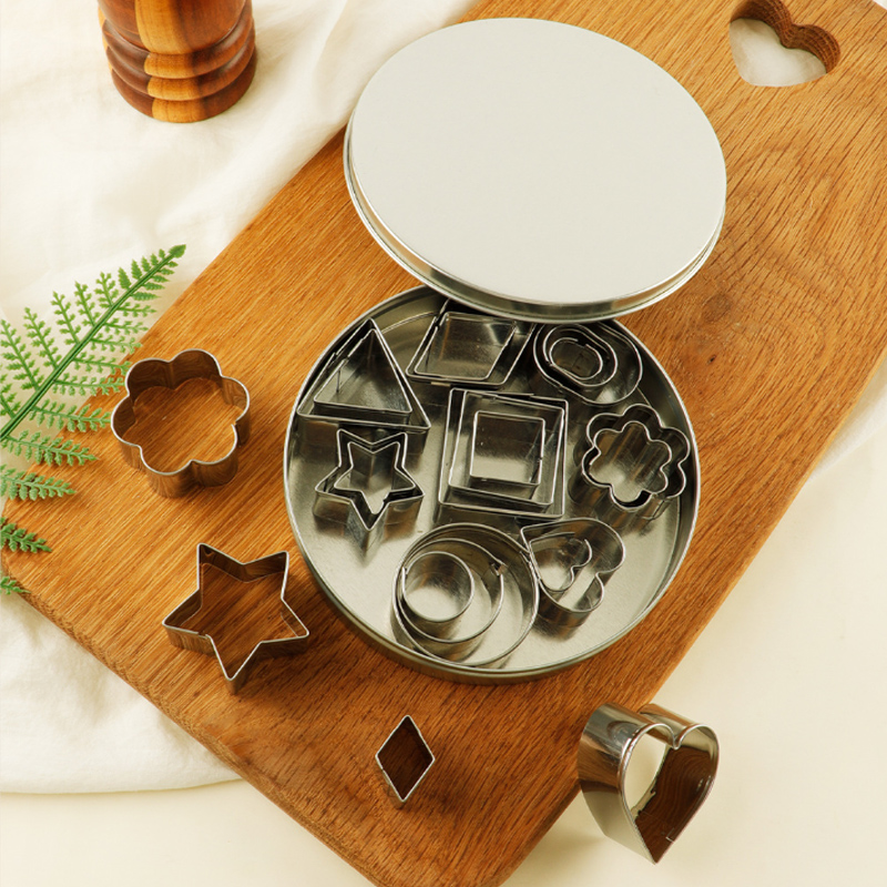 12/30PCS Stainless Steel Mini  - Kitchen Baking Supplies ulasan dan harga