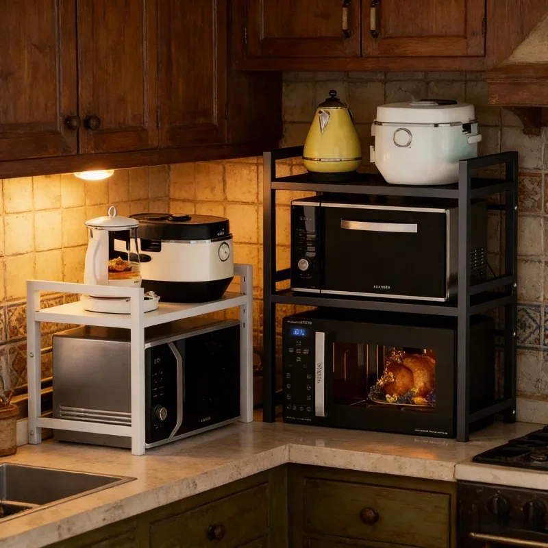 Kitchen Countertop 2Layer Micr - Kitchen Queen ulasan dan harga